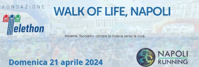 Telethon Walk of Life Napoli,  oltre 2mila partecipanti: i risultati