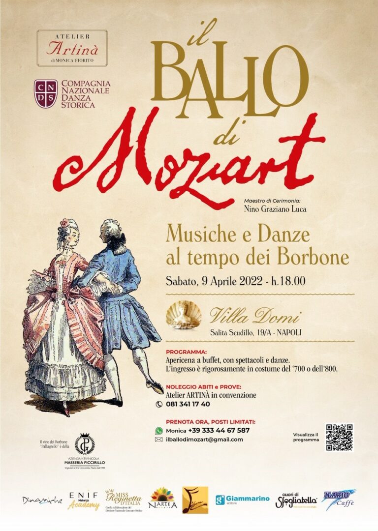 “Il Ballo di Mozart: Musiche e Danze al tempo dei Borbone”