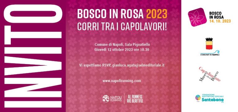 Torna il Bosco in Rosa, giovedì la presentazione ufficiale a Palazzo San Giacomo